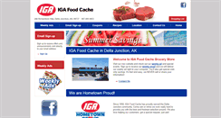 Desktop Screenshot of igafoodcache.com